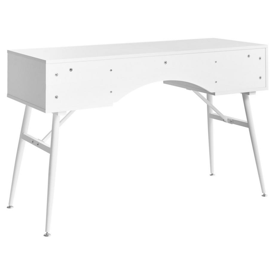 Beliani Schreibtisch aus Faserplatte Retro MARFLA  