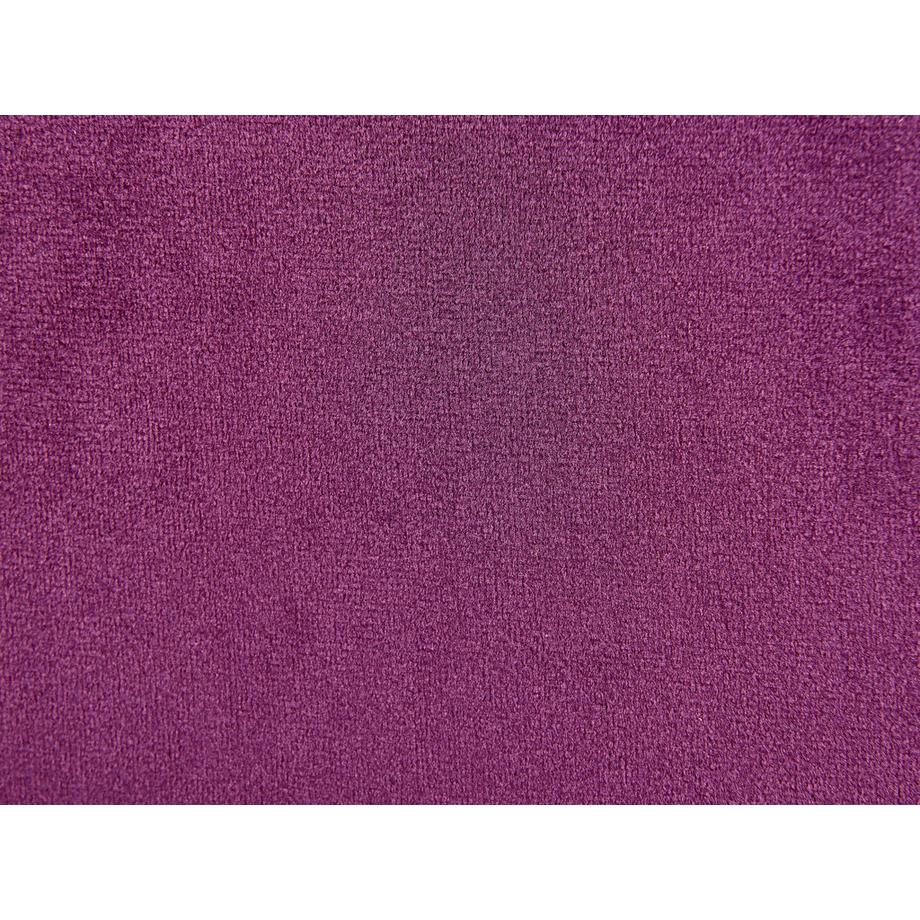 Beliani Pouf en Velours Rétro WISHEK  