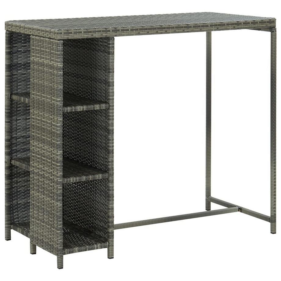 VidaXL Gartenbar-set poly-rattan  