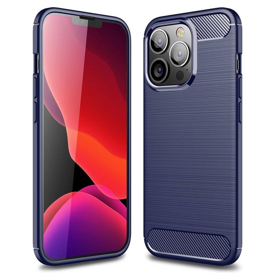 Cover-Discount  iPhone 14 Pro - Coque look métal carbone 