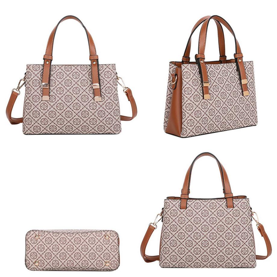 Gallantry Handtasche Monogramm-Muster  