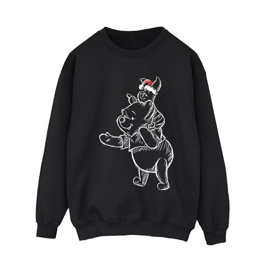 Disney Winnie the Pooh Ferkel Weihnachtssweatshirt  