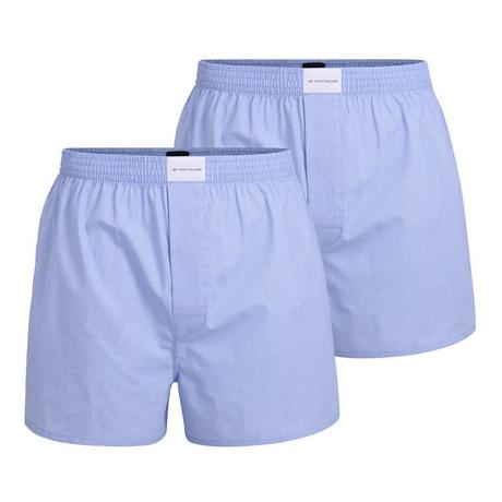 TOM TAILOR Web-Boxershorts 2er Pack Bequem sitzend  
