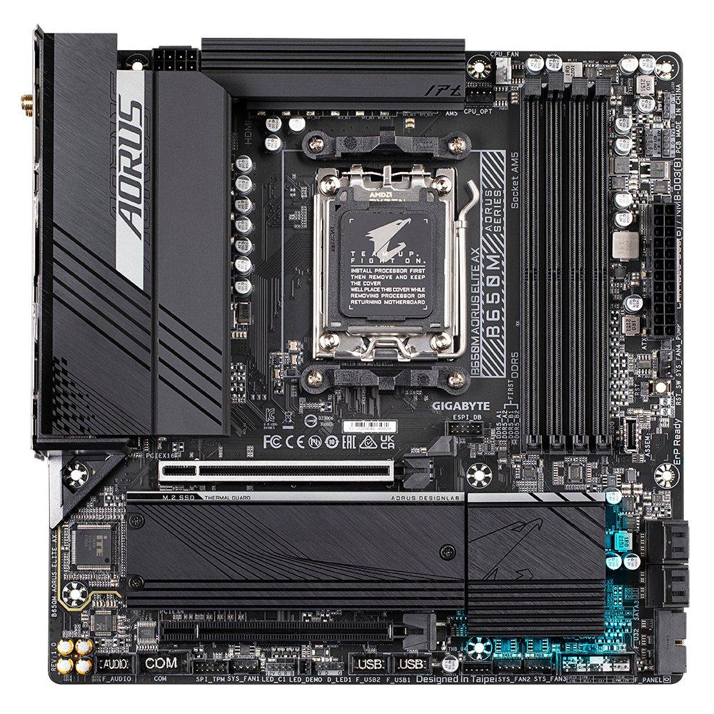 Gigabyte  B650M AORUS ELITE AX scheda madre AMD B650 Socket AM5 micro ATX 