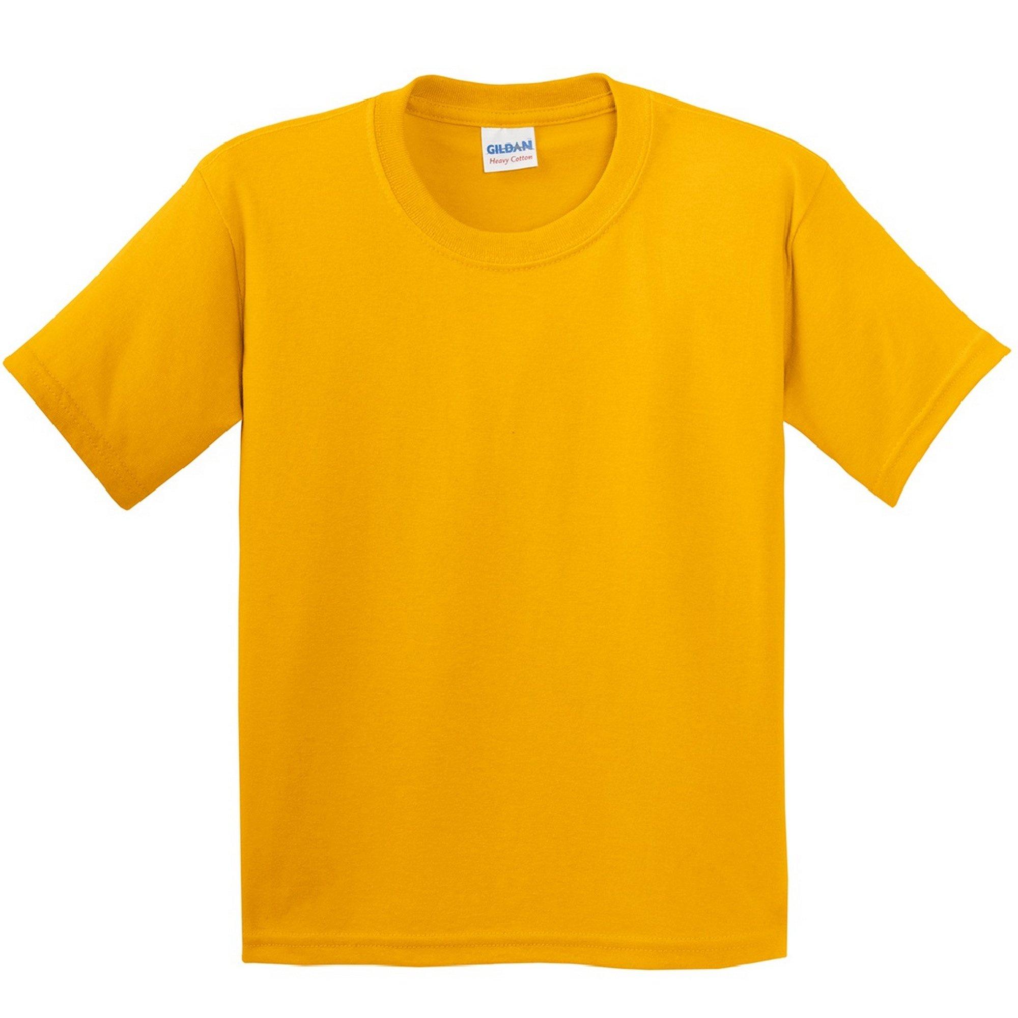 Image of Tshirt Mit Rundhalsausschnitt, Kurzärmlig Jungen Gold XS