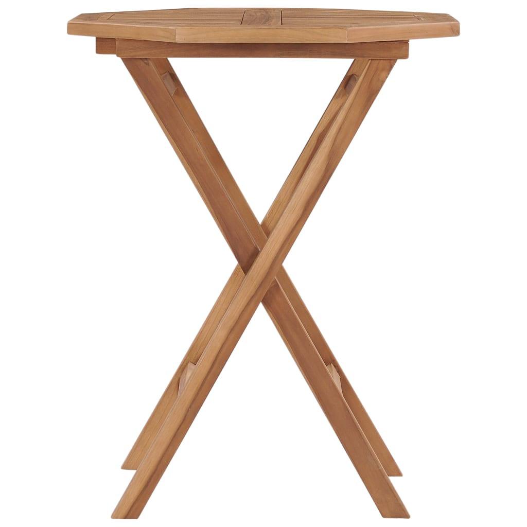 VidaXL Table de jardin bois  