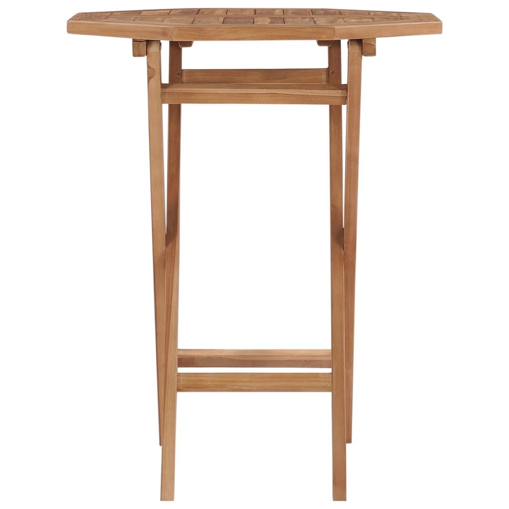 VidaXL Table de jardin bois  