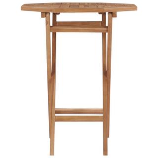 VidaXL Table de jardin bois  