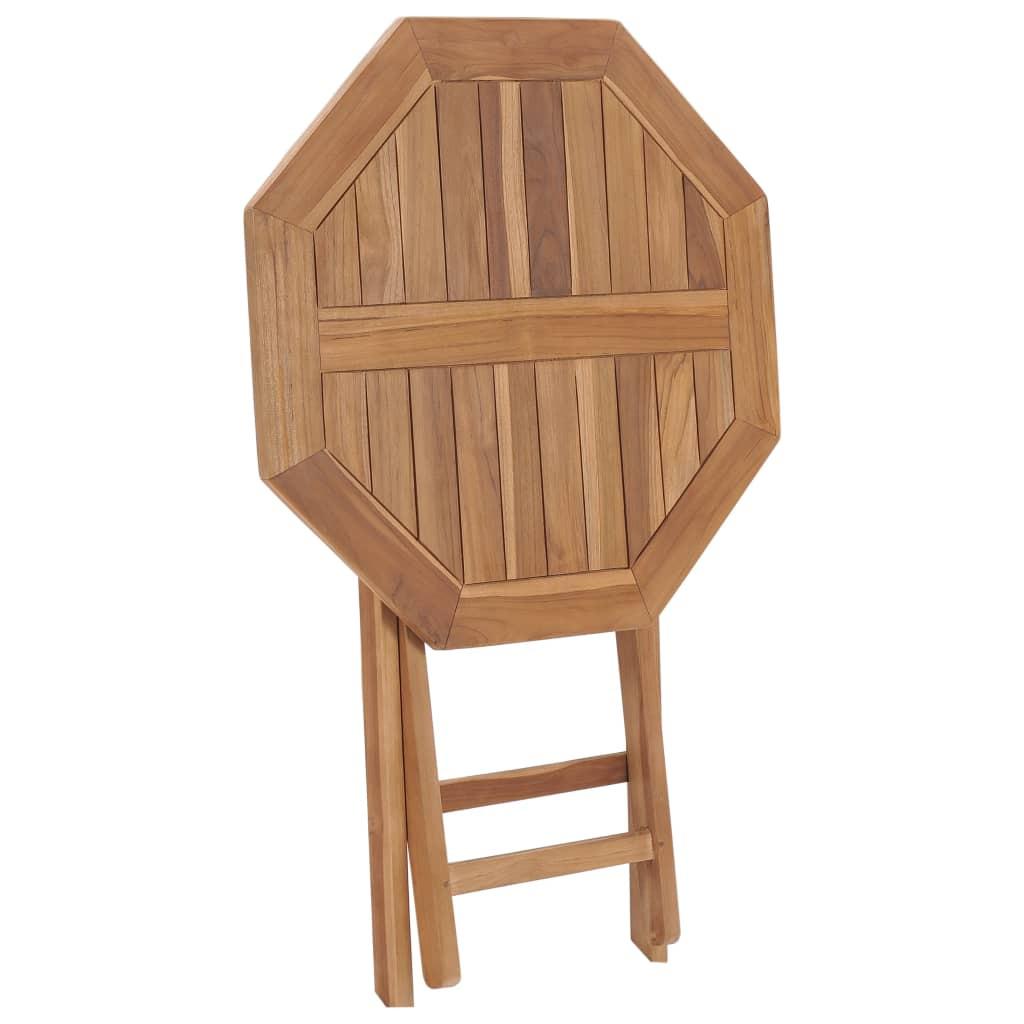 VidaXL Table de jardin bois  