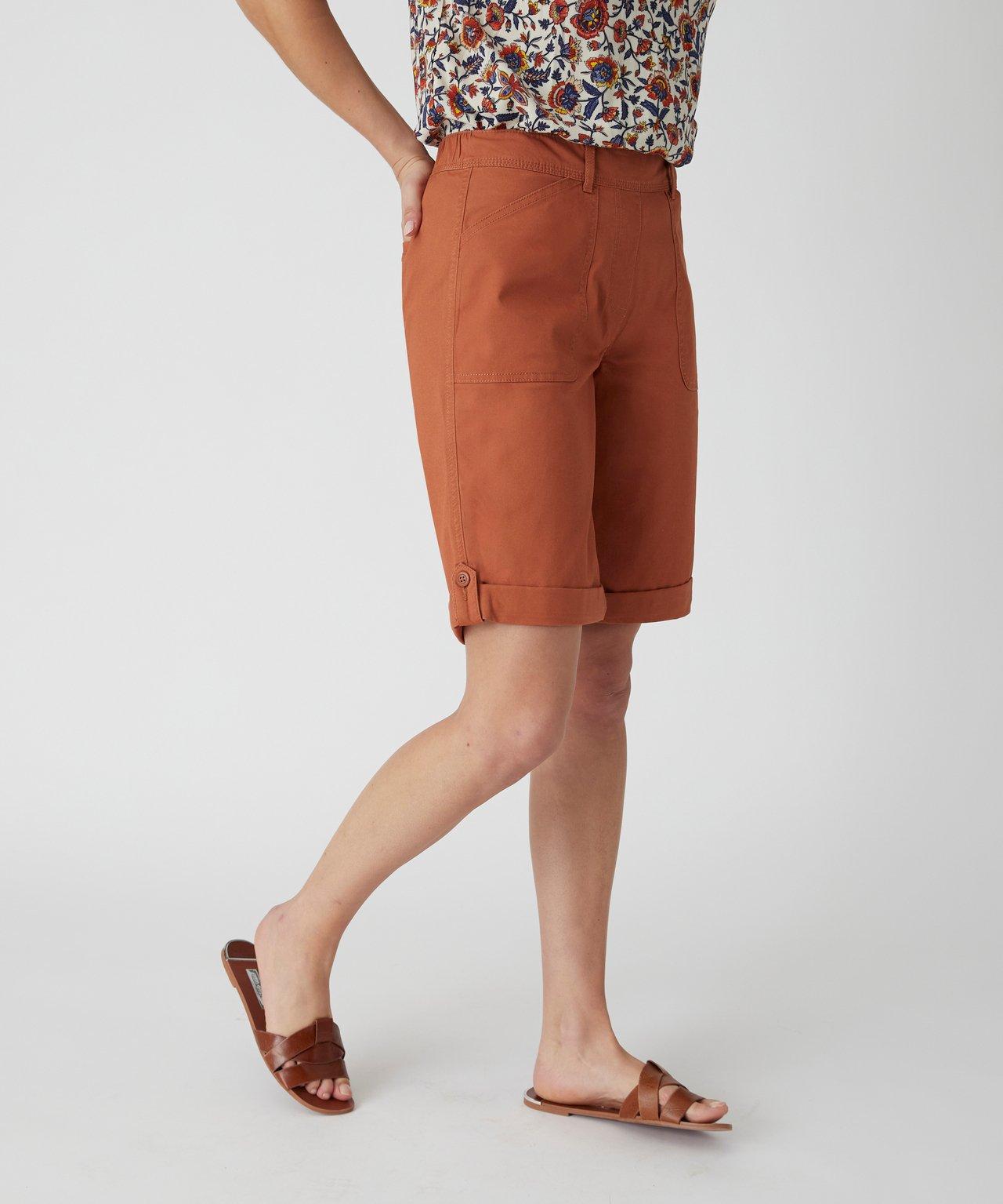 Image of Bermudas, In Shorts Verwandelbar. Damen Braun 42
