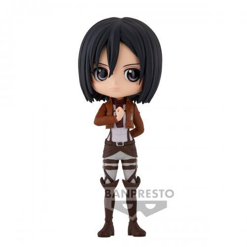 Banpresto  Attack on Titan Q posket Mikasa Ackerman (A) 14cm 