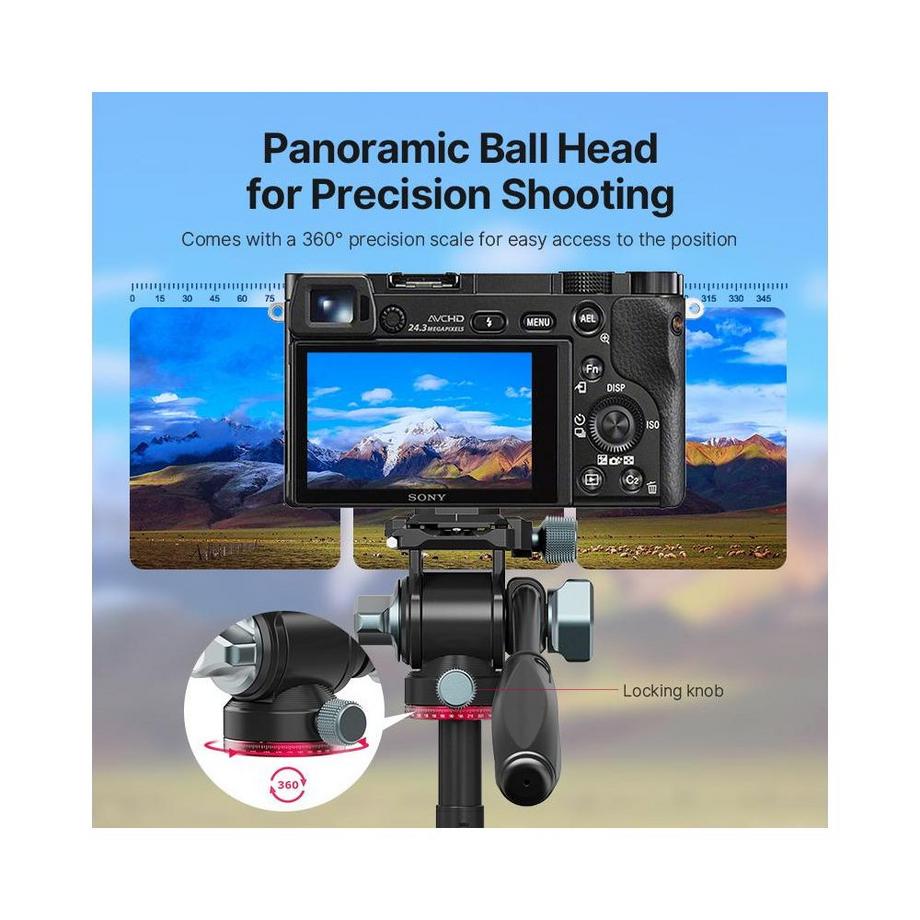 Tête de trépied U-190 Mini Fluid