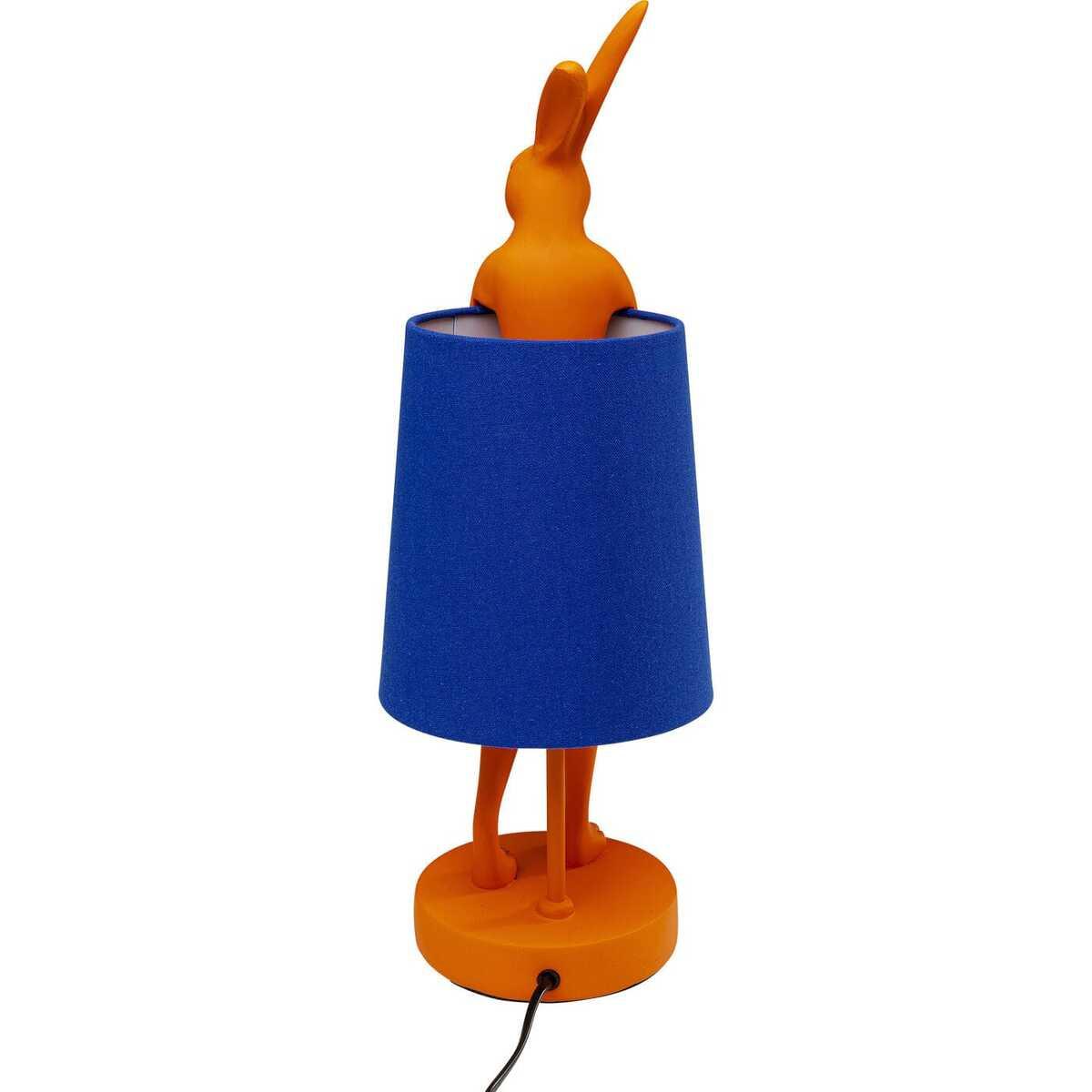 KARE Design Tischleuchte Animal Rabbit orange 50  