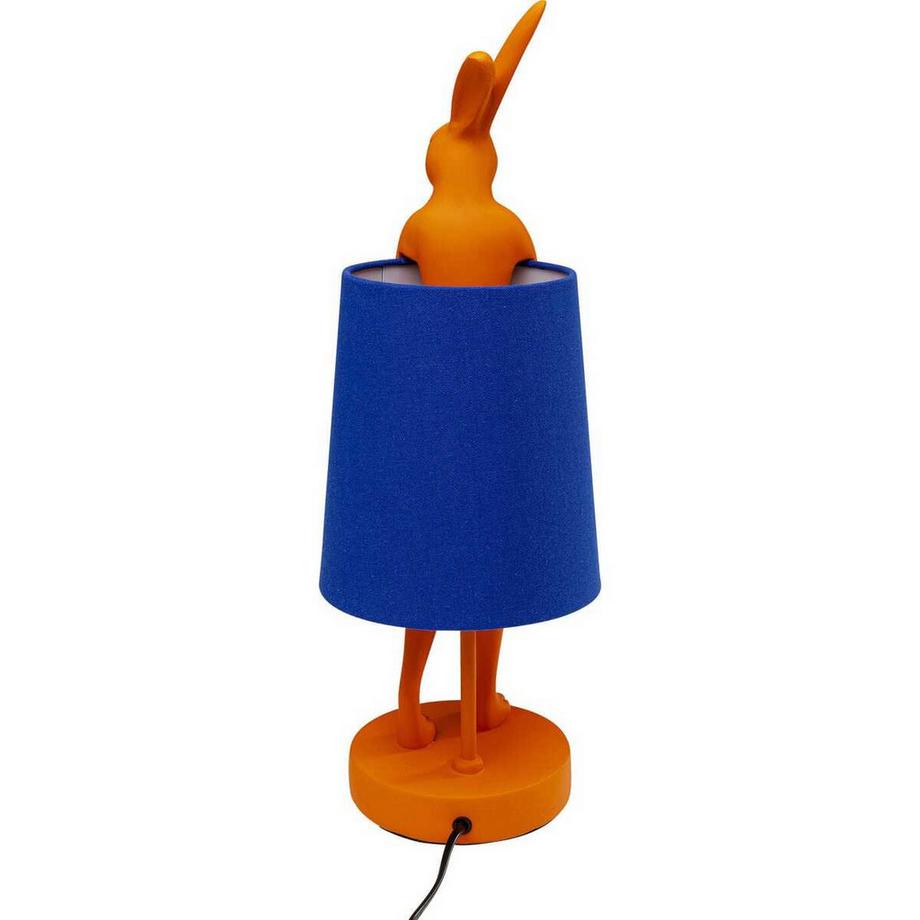 KARE Design Lampe de table Animal Rabbit orange bleu 50  