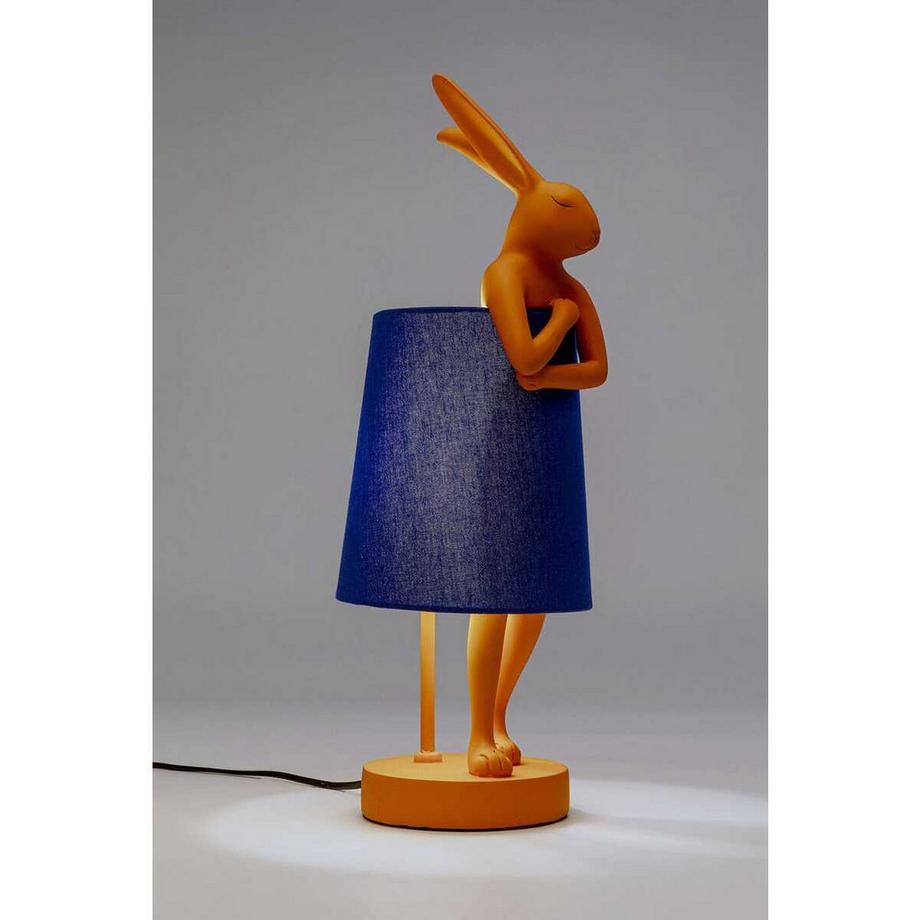 KARE Design Lampe de table Animal Rabbit orange bleu 50  