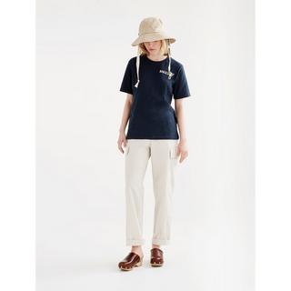 AIGLE  t-shirt in cotone con scoo rotondo aige 