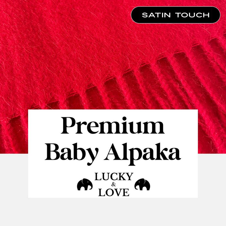 LUCKY & LOVE  Baby Alpaka Schal Tupac 
