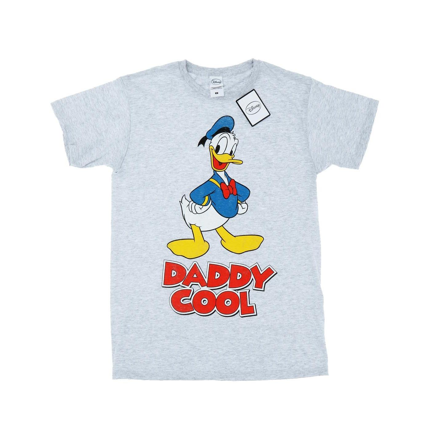 Image of Donald Duck Daddy Cool Tshirt Herren Grau XL