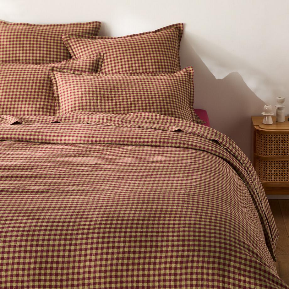 Housse de couette en lin lavé