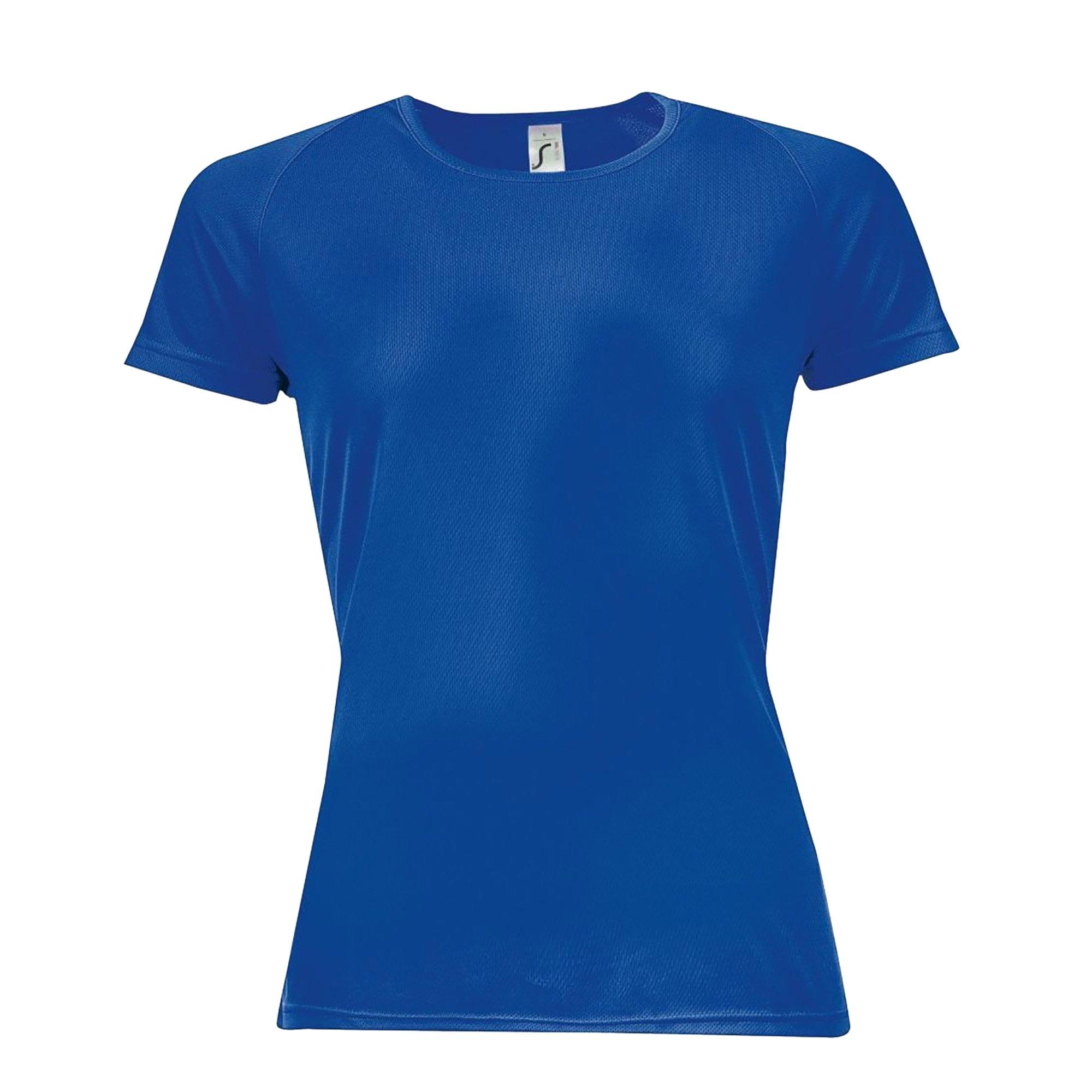 Image of Sporty Tshirt, Kurzärmlig Unisex Königsblau XL
