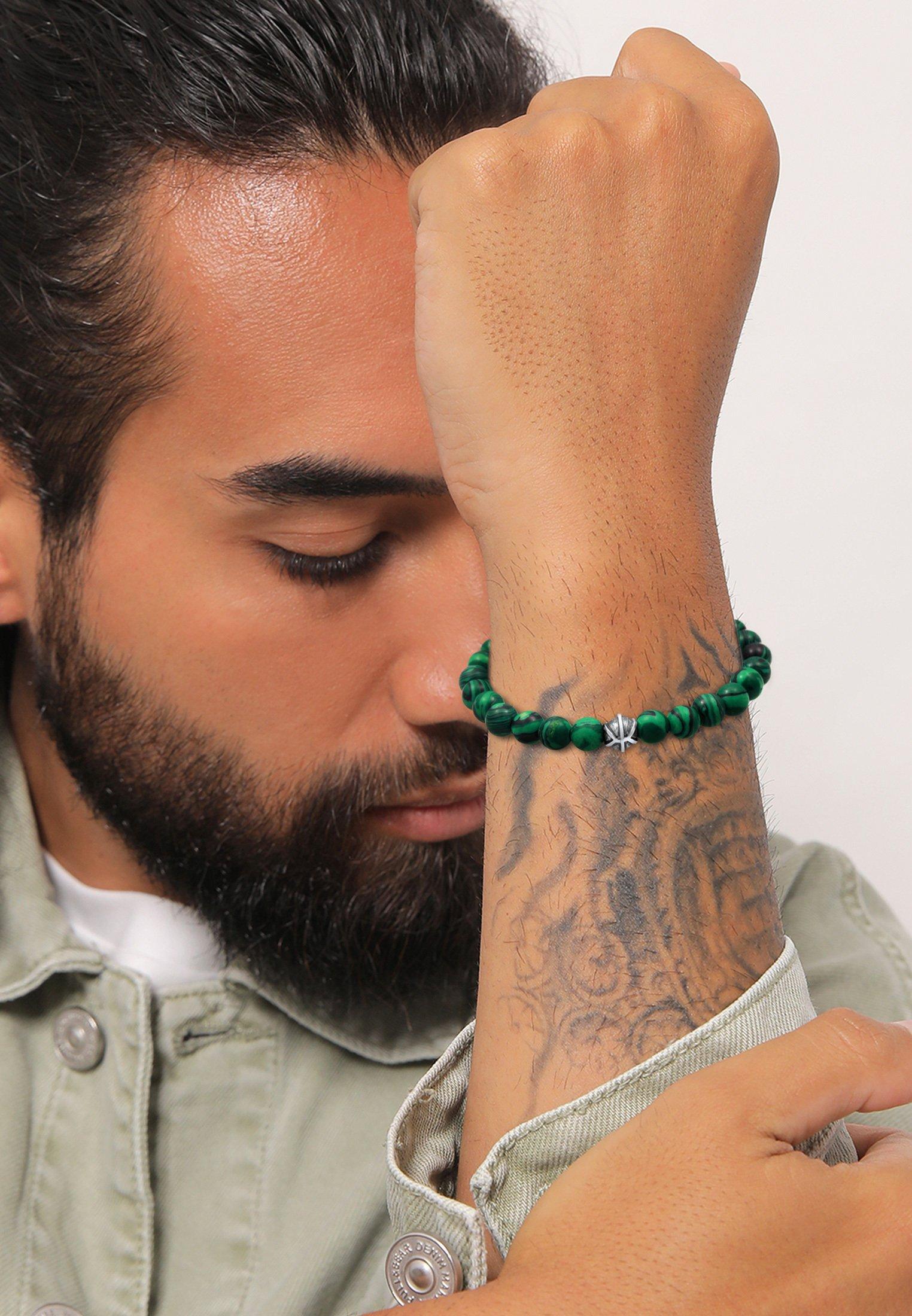 Kuzzoi  Bracelet Homme Achat Malachit Look 