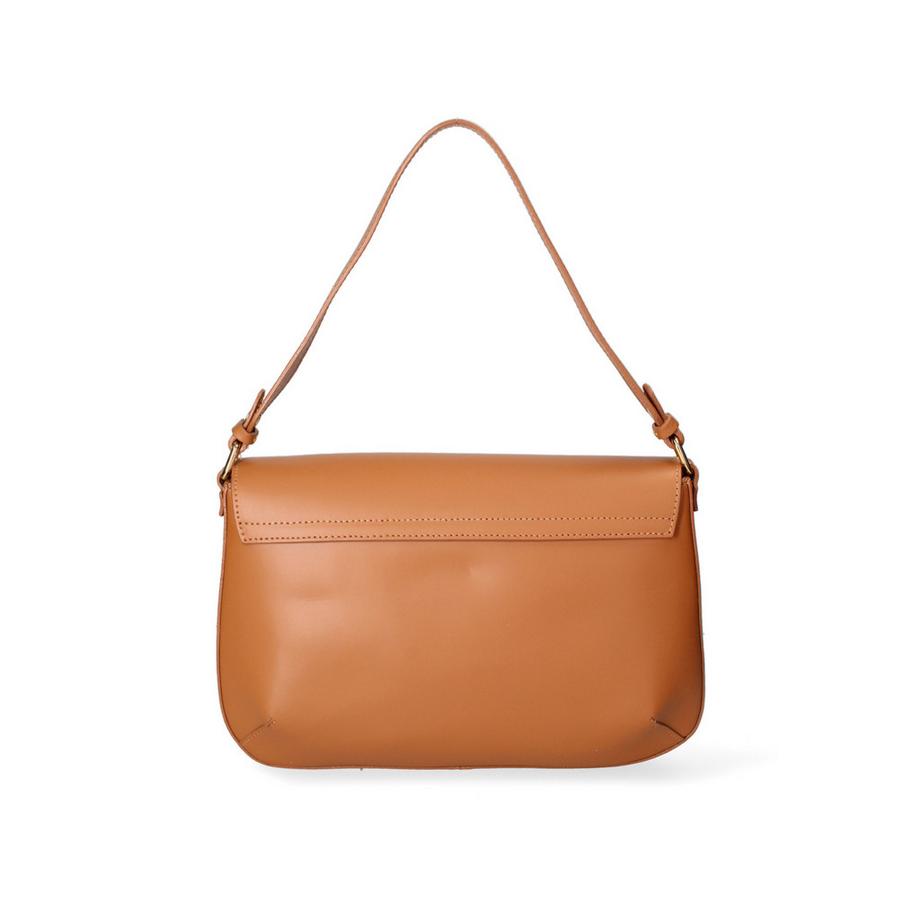 Gave Lux Sac à bandoulière femme à un compartiment en cuir froissé  