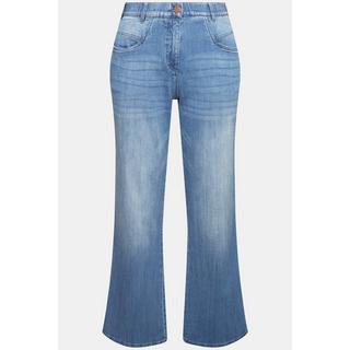 Ulla Popken  Jeans modello Mary con taglio della gamba dritto e comoda elasticizzazione 