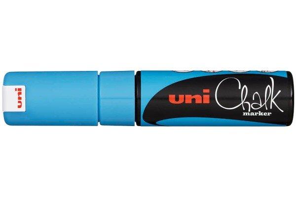 uni-ball UNI-BALL Chalk Marker 8mm PWE8K L.BLUE hellblau  