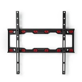 Nedis  Support mural fixe pour TV | 23-55 " | Poids maximal de l'écran supporté : 35 kg | Distance minimale au mur : 28 mm | Acier | Noir 