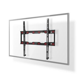 Nedis  Support mural fixe pour TV | 23-55 " | Poids maximal de l'écran supporté : 35 kg | Distance minimale au mur : 28 mm | Acier | Noir 