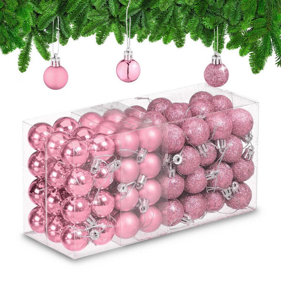 Ensemble de 96 boules de Noël