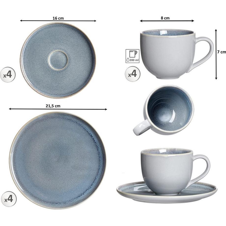 Ritzenhoff & Breker  Skagen Kaffeeservice 12-teilig 