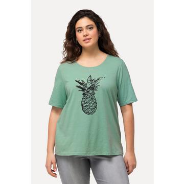 T-Shirt, Kaviarperlchen, Ananas, Rundhals, Halbarm