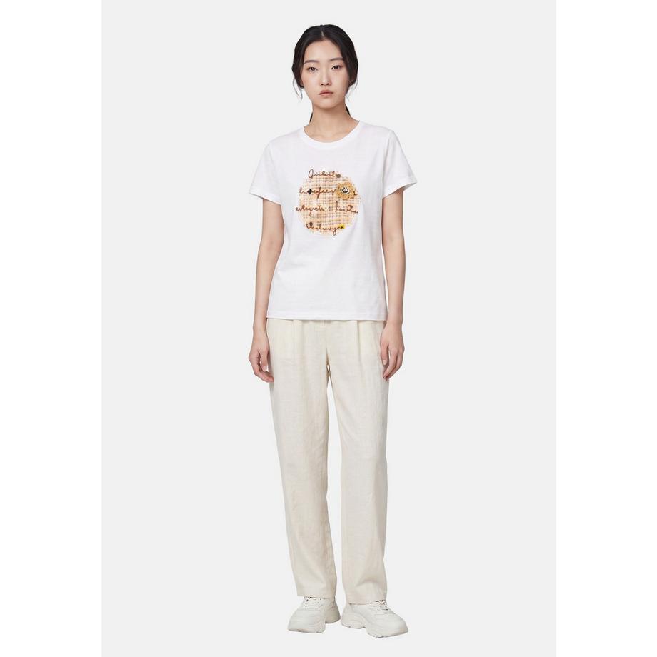 Chiara Ferretti T-shirt con grafica ricamata  