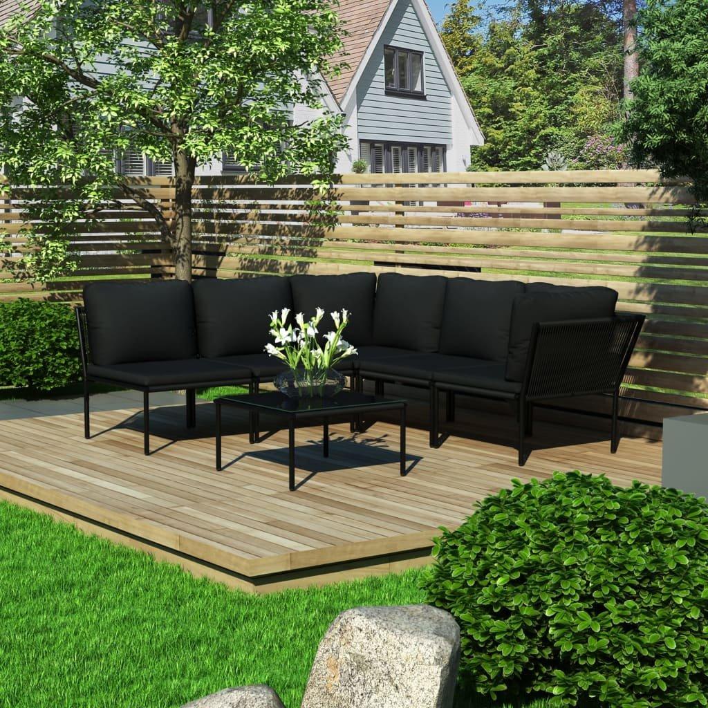 VidaXL Garten-lounge-set pvc  