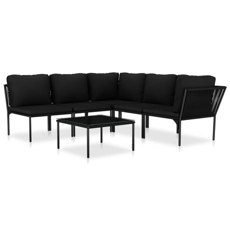 VidaXL Garten-lounge-set pvc  