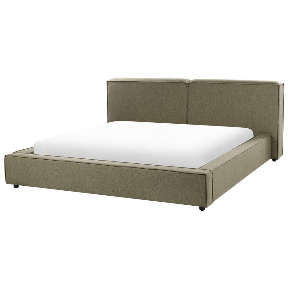 Bett mit Lattenrost aus Stoff  LINARDS