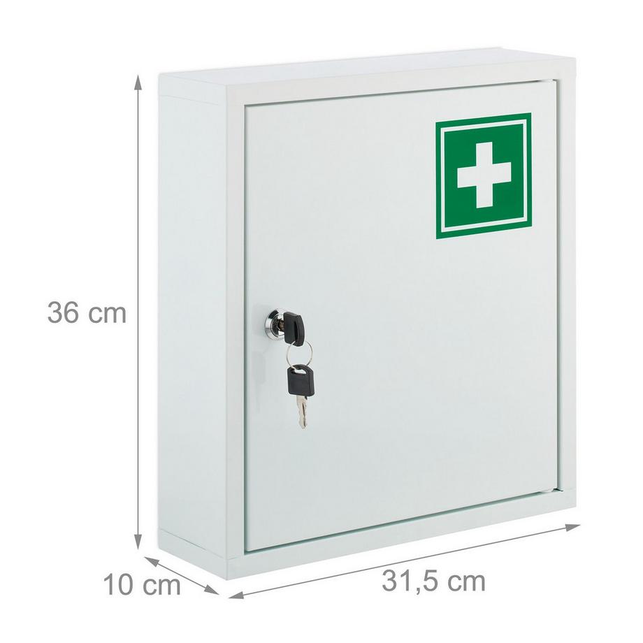 Northix  Armoire à pharmacie verrouillable 