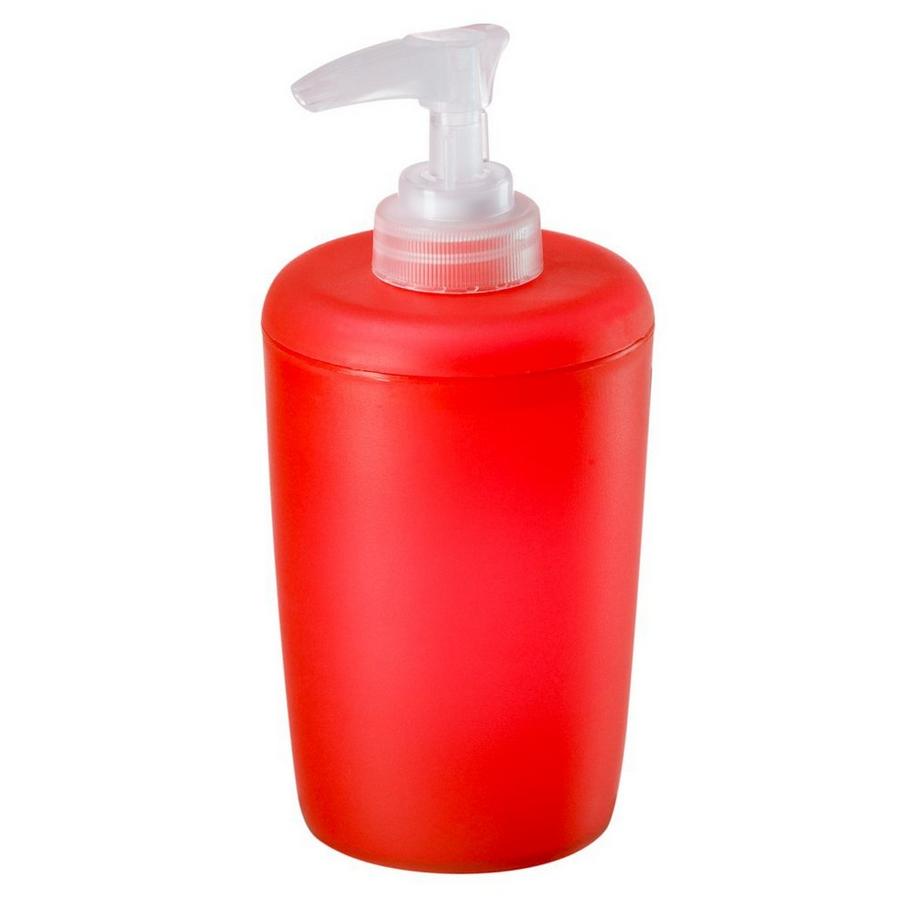 Distrib. savon Trend Frosted rouge transparent