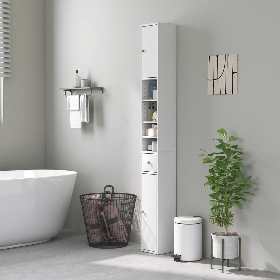 HOMCOM Armoire de toilette  