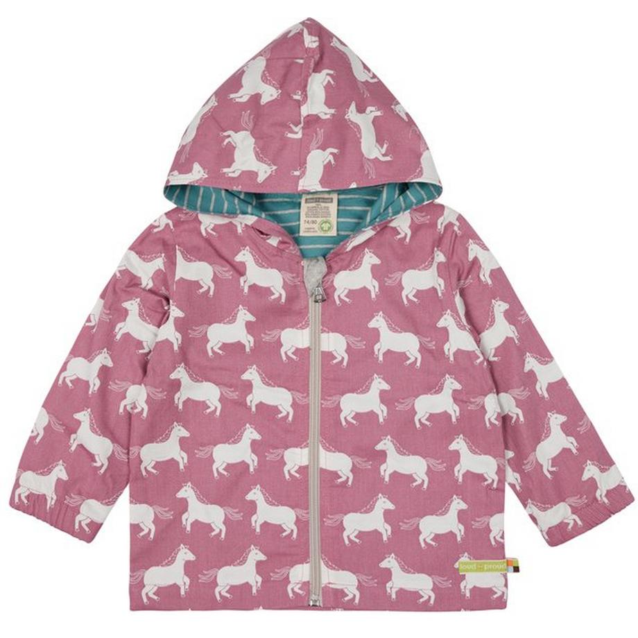 Loud and Proud  Kinder Outdoorjacke Grape 