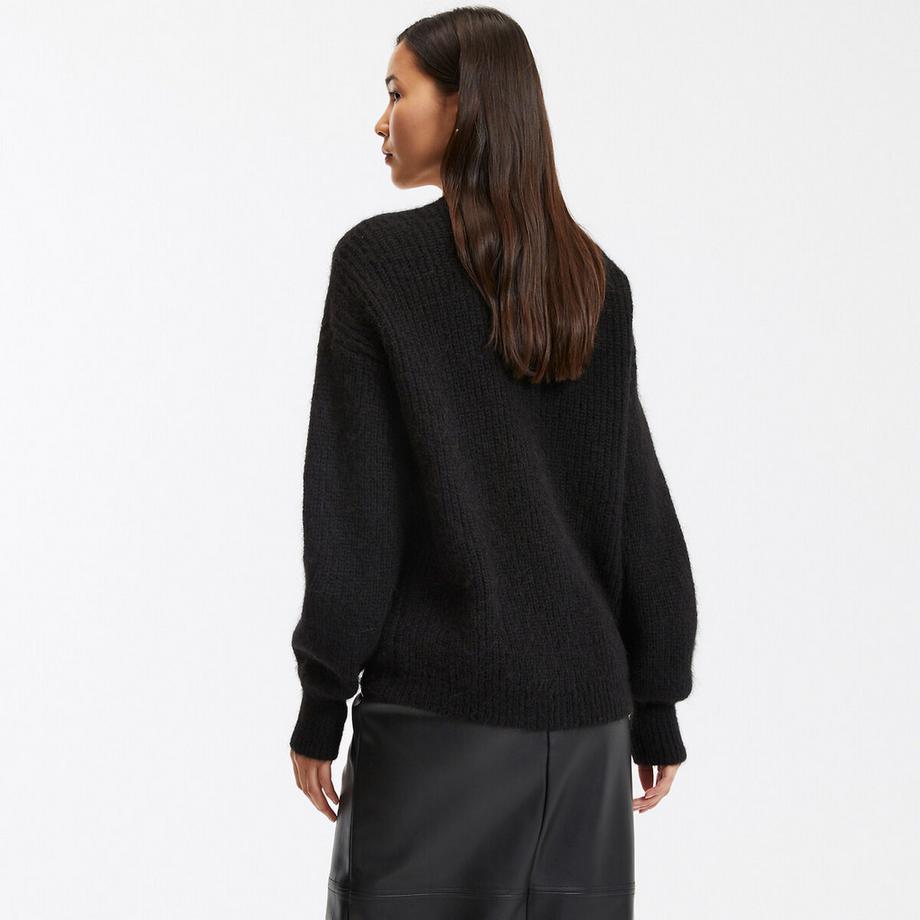 La Redoute Collections Geknöpfte Strickjacke V-Ausschnitt  