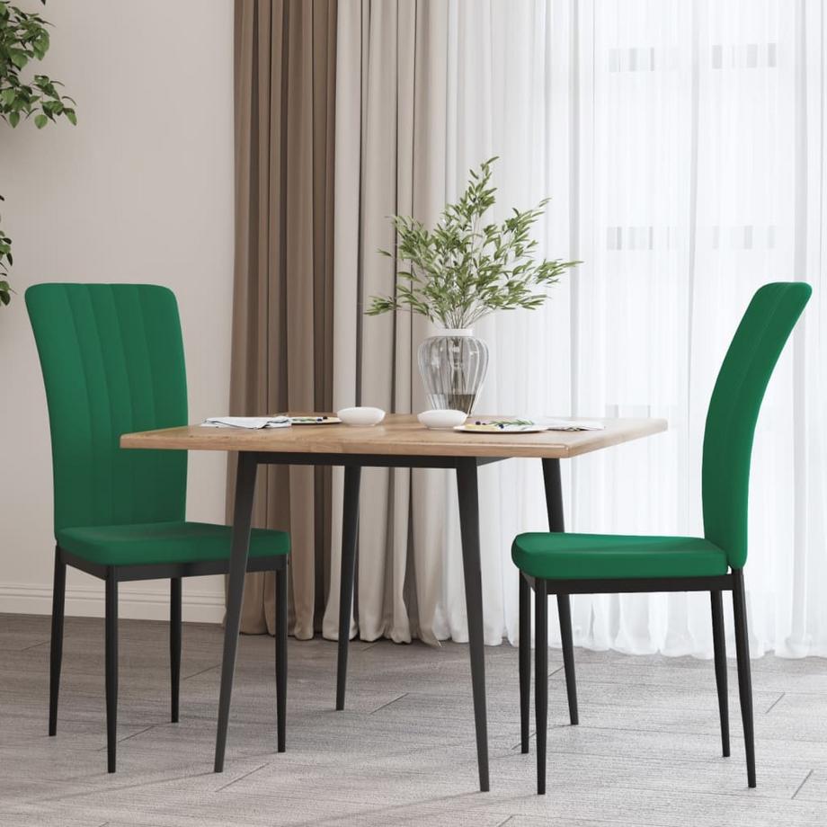 VidaXL sedia da pranzo Velluto  