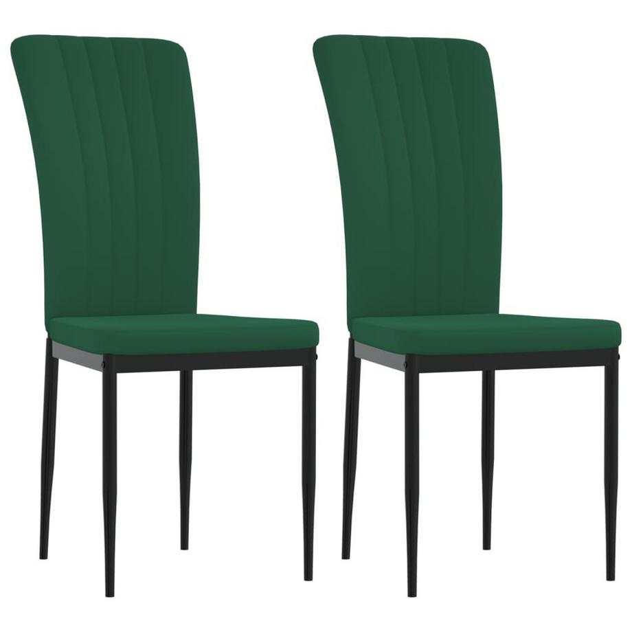 Chaise de salle à manger velours