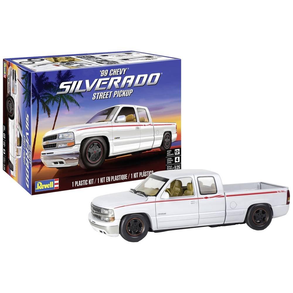 Image of 1:25 1999 Chevy Silverado Street Pickup Multicolor