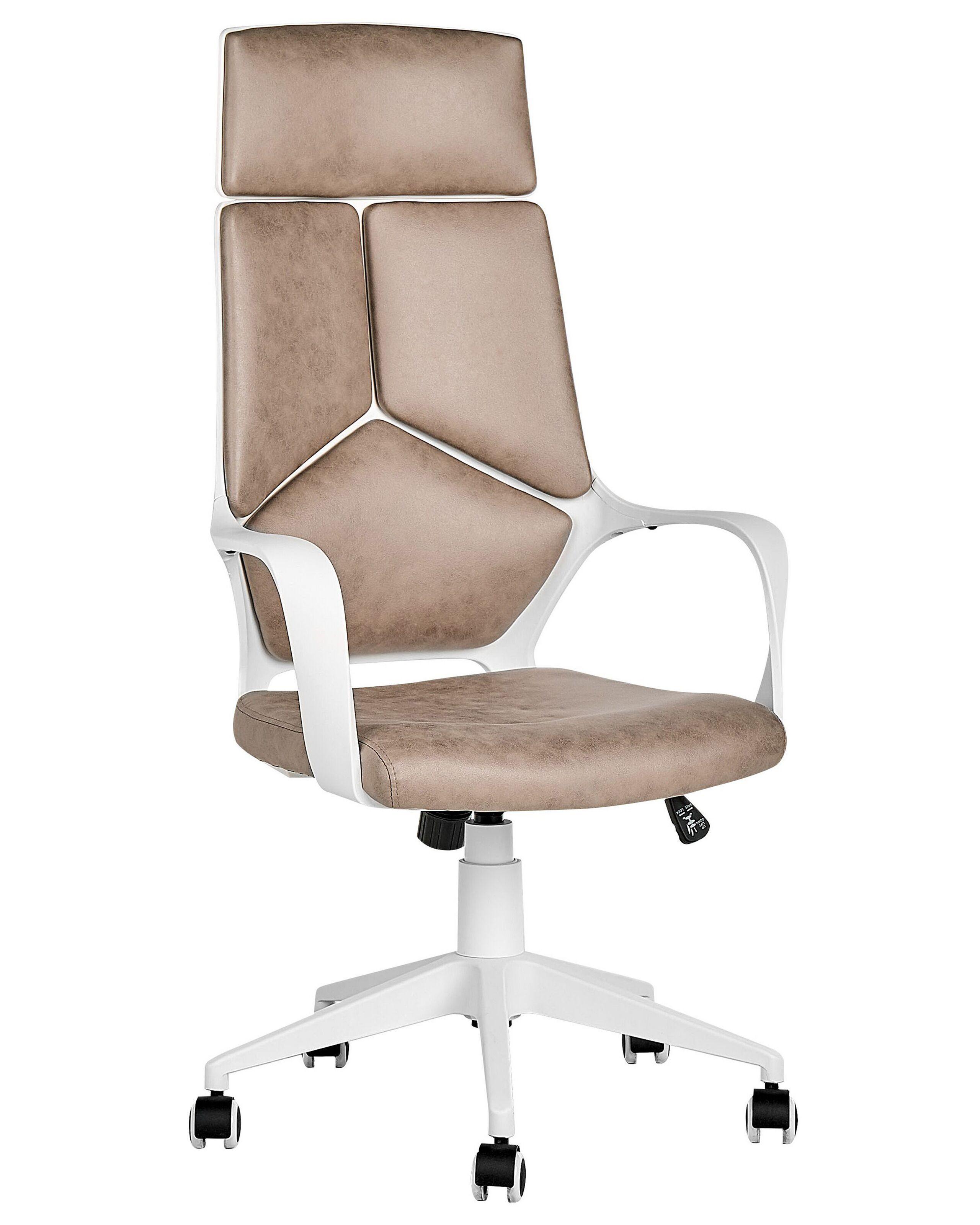 Beliani Chaise de bureau en Polyester Moderne DELIGHT  