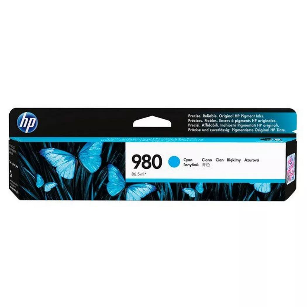 Hewlett-Packard – HP Tintenpatrone 980 cyan D8J07A OJ Enterprise X585 6600 S., One Size