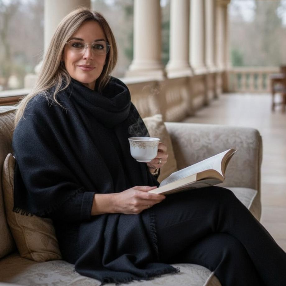 LUCKY & LOVE Valeré Sciarpa Cashmere Premium  