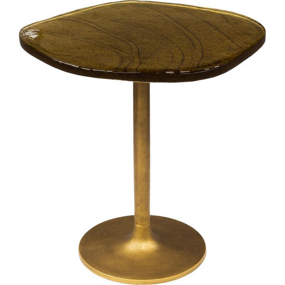Table d'appoint Eclipse or antique S
