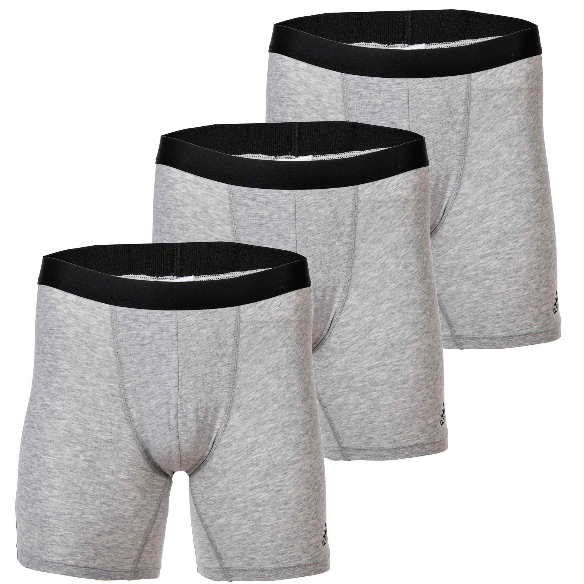 Image of adidas Boxershort 3er Pack Stretch Herren Grau M